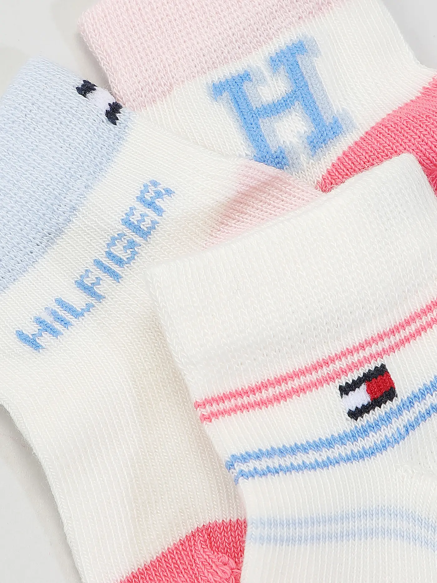 TOMMY HILFIGER | Baby Socken 3er Pkg. pink | 